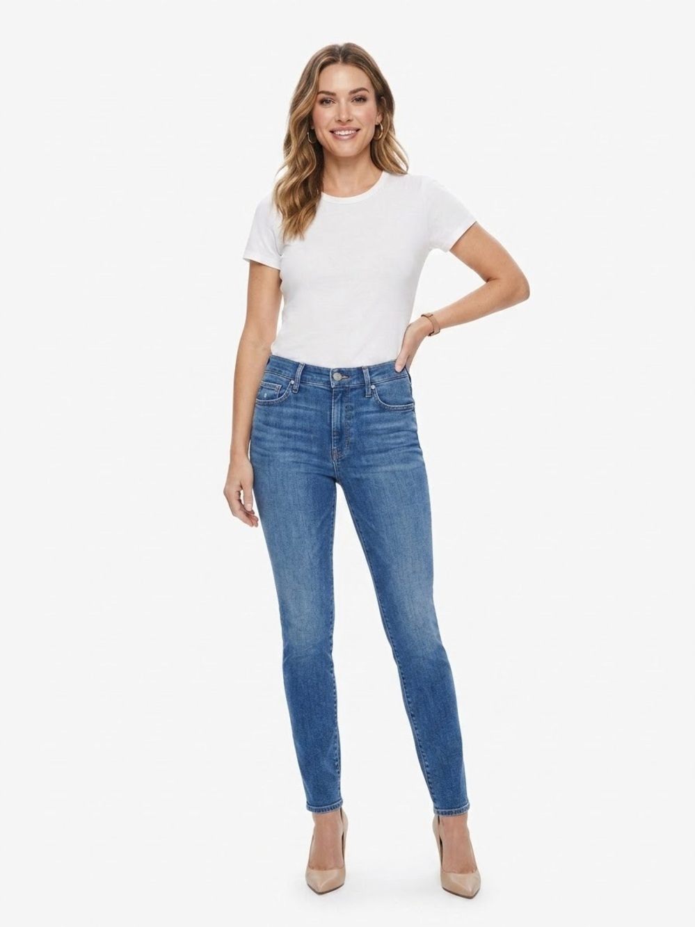 MOTHER High Waisted Looker Girl Crush Skinny Jeans Size 25